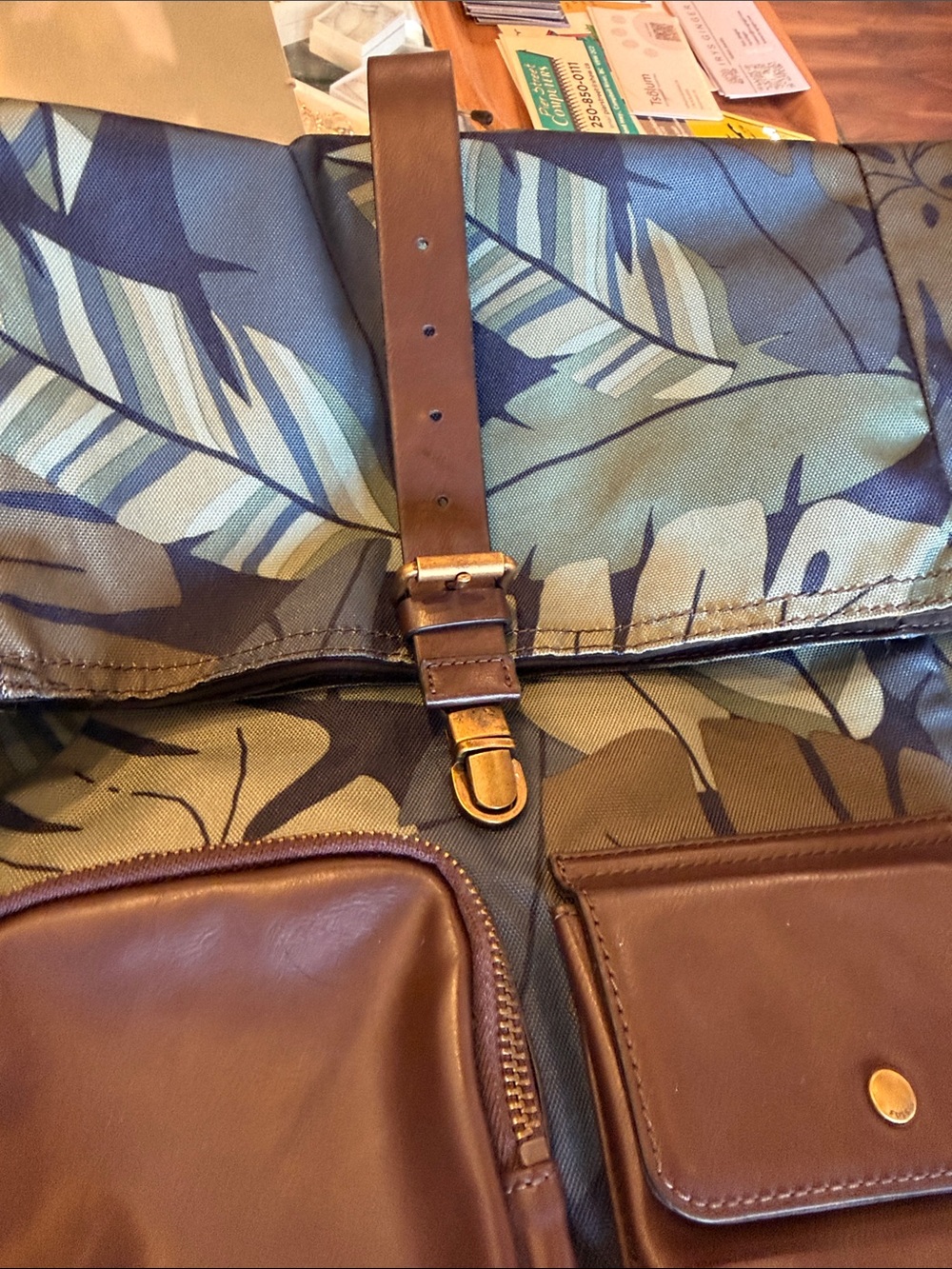 Fossil backpack - Picture 4 of 5
